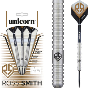 Unicorn - Ross Smith Natural Darts - 90% Tungsten - 20g 22g 24g -