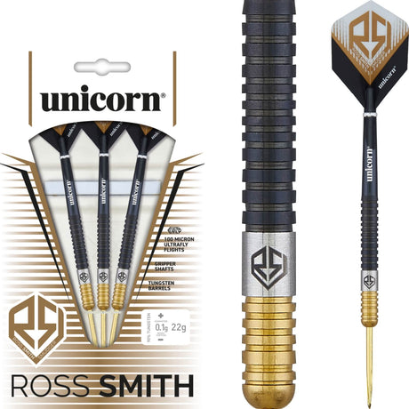 Unicorn - Ross Smith Two-Tone Darts - 90% Tungsten - 20g 22g 24g -