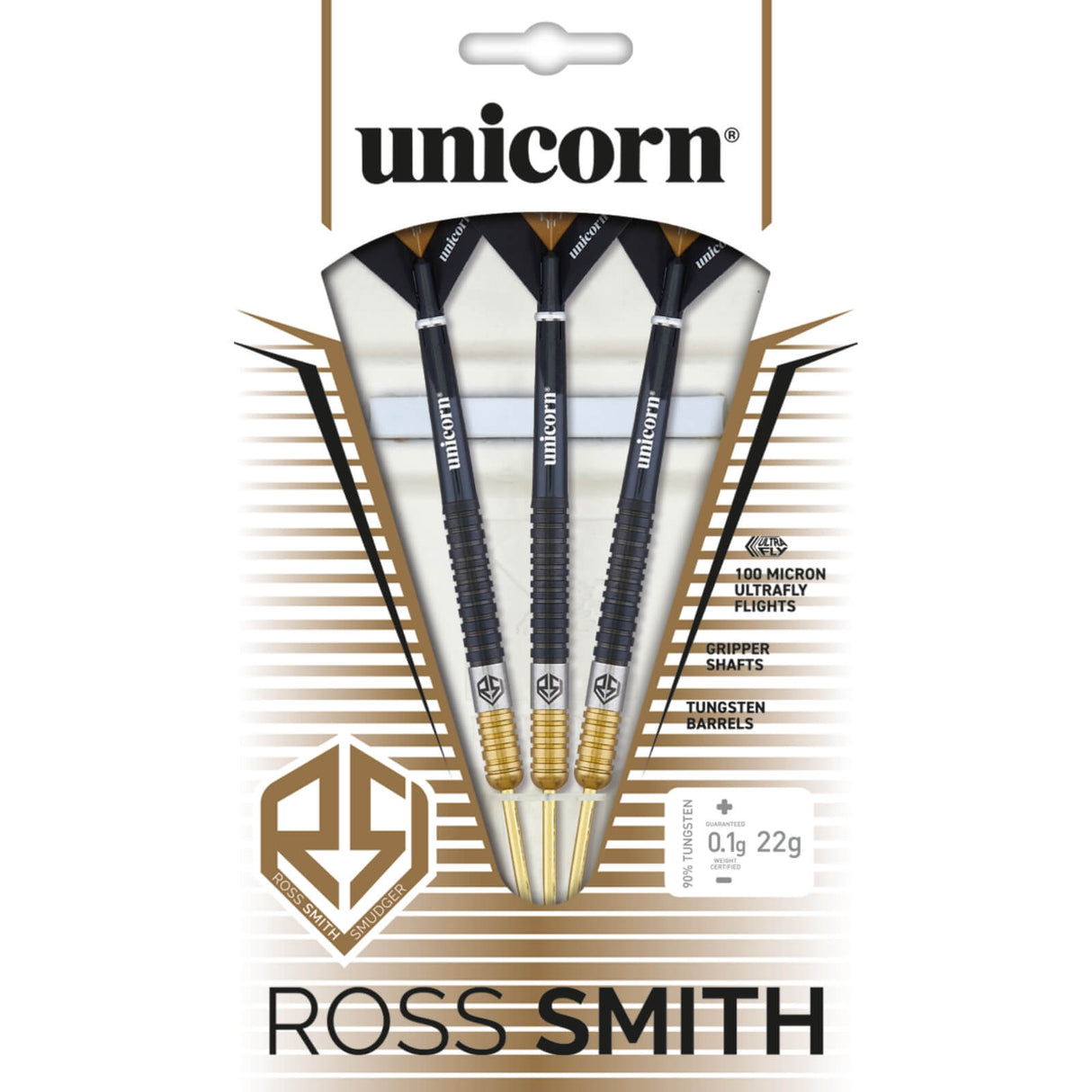 Unicorn - Ross Smith Two-Tone Darts - 90% Tungsten - 20g 22g 24g -