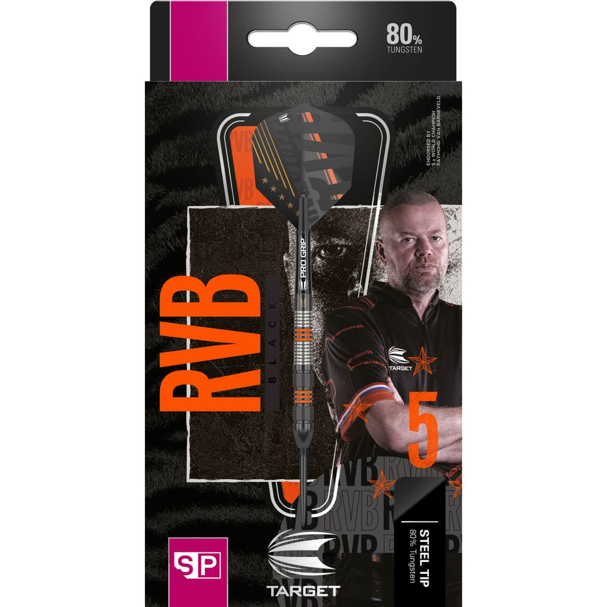 Target - RvB Black Edition Darts - Swiss Point - 80% Tungsten - 21g 23g 25g -