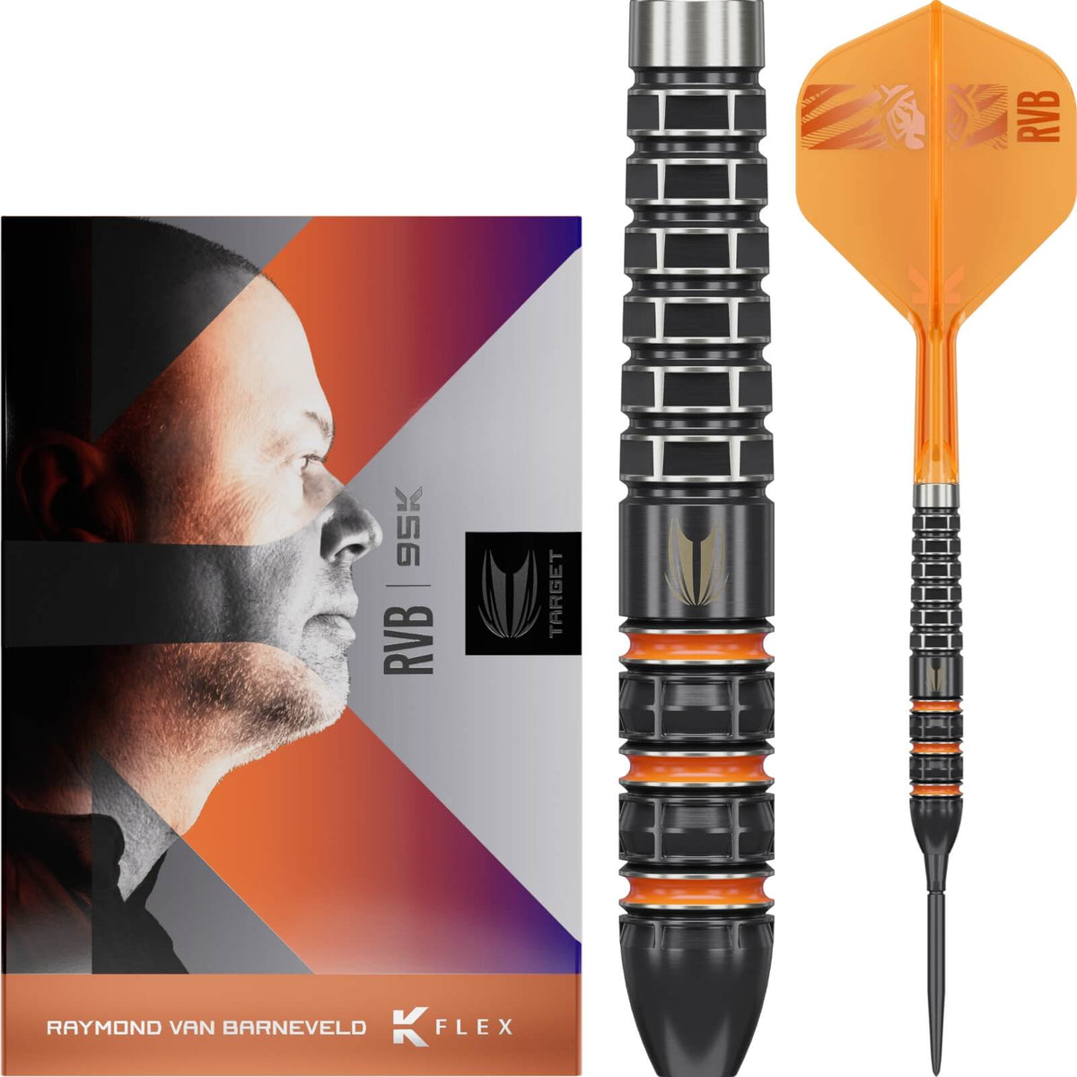 Target - Raymond Van Barneveld 95K Darts - Swiss Point - 95% Tungsten - 21g 23g 25g