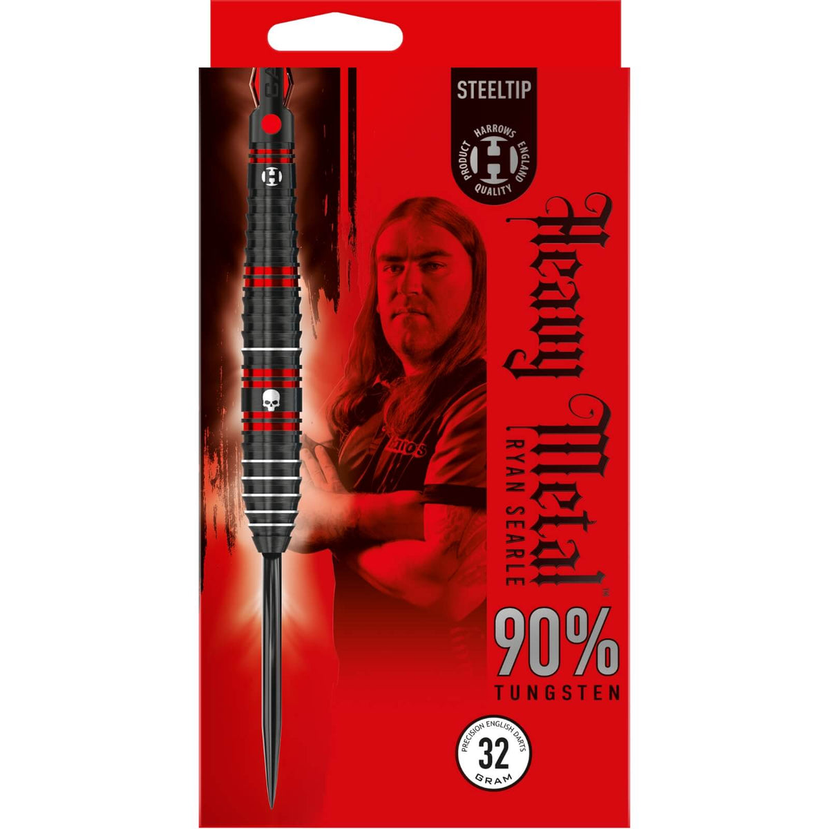Darts - Harrows - Ryan Searle Darts - Steel Tip - 90% Tungsten - 22g 23g 24g 26g 30g 32g 