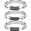 Mission - S-Lock Aluminium Rings - Shaft Lock - Silver