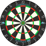 Mission - Samurai Infinity Dartboard - Professional Board - Black Ring -