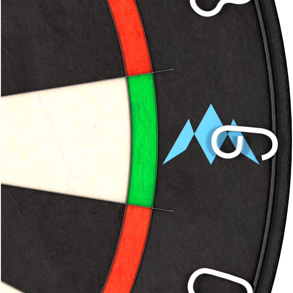 Dartboards - Mission - Samurai Infinity Dartboard - Professional Board - Black Ring 