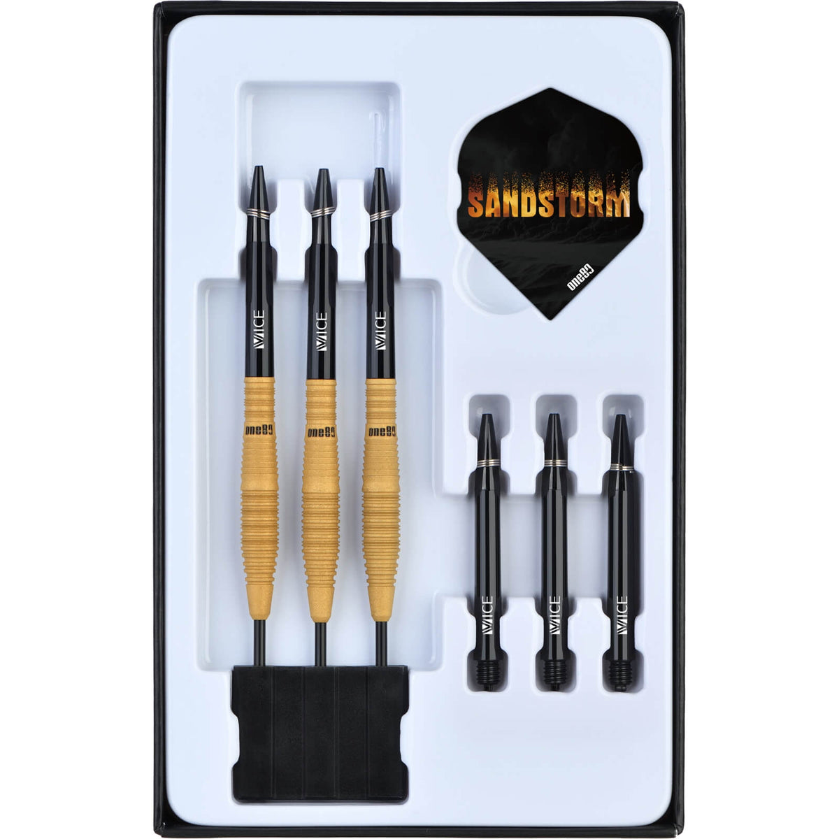 Darts - One80 - Sandstorm S2 Darts - Steel Tip - 90% Tungsten - 22g 24g