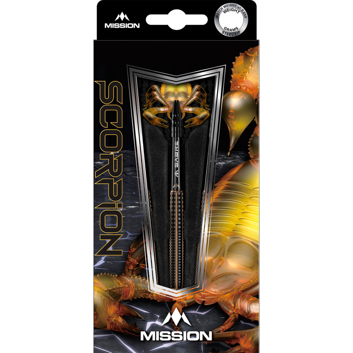 Mission - Scorpion Darts - 90% Tungsten - 22g 24g -