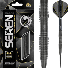 Red Dragon - Seren 3 Onyx Darts - 90% Tungsten - 22g 24g -