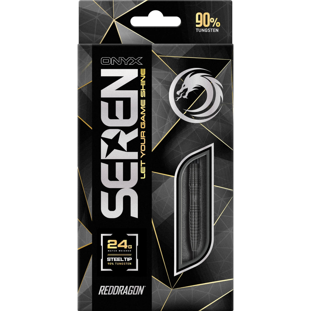 Red Dragon - Seren 3 Onyx Darts - 90% Tungsten - 22g 24g -