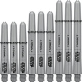 Target - Star Wars Pro Grip - Nylon Dart Shafts - Short (34mm) / Grey