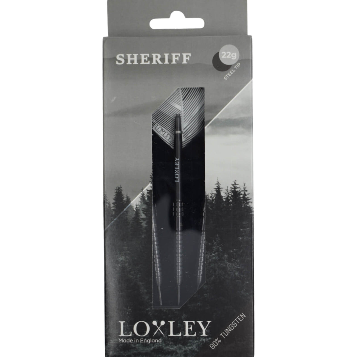 Darts - Loxley - Sheriff Darts - Steel Tip - 90% Tungsten - 20g 22g 24g