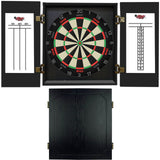 Shot - ONE Dartboard & Quantum Cabinet Bundle