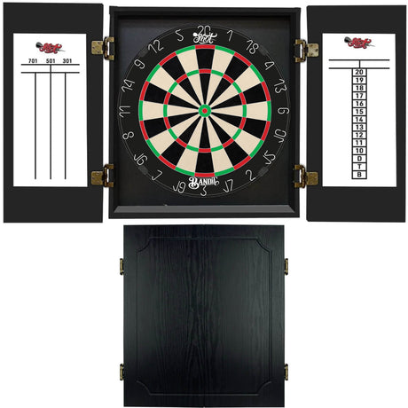 Shot - Bandit Gen 4 Dartboard & Quantum Cabinet Bundle -