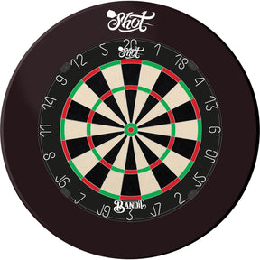 Shot - Bandit Gen 4 Dartboard & Surround Bundle - Black