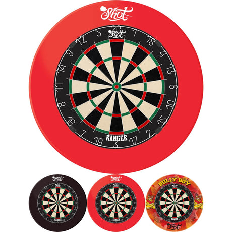Shot - Ranger Dartboard & Surround Bundle -