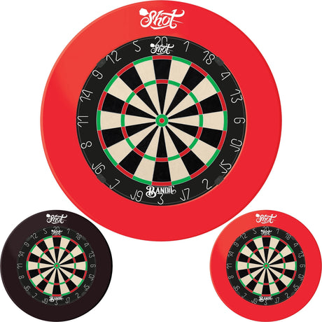 Shot - Ranger Dartboard & Surround Bundle -