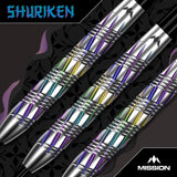 Mission - Shuriken Darts - 90% Tungsten - 22g 24g