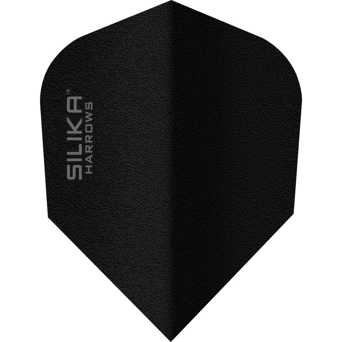 Dart Flights - Harrows - Silika Solid - Standard Dart Flights Black