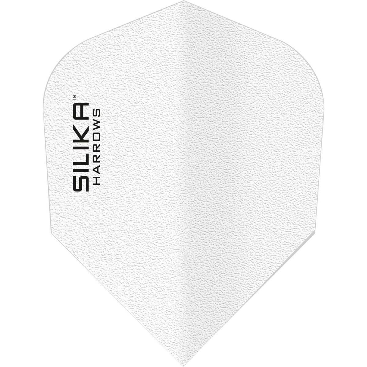Dart Flights - Harrows - Silika Solid - Standard Dart Flights White