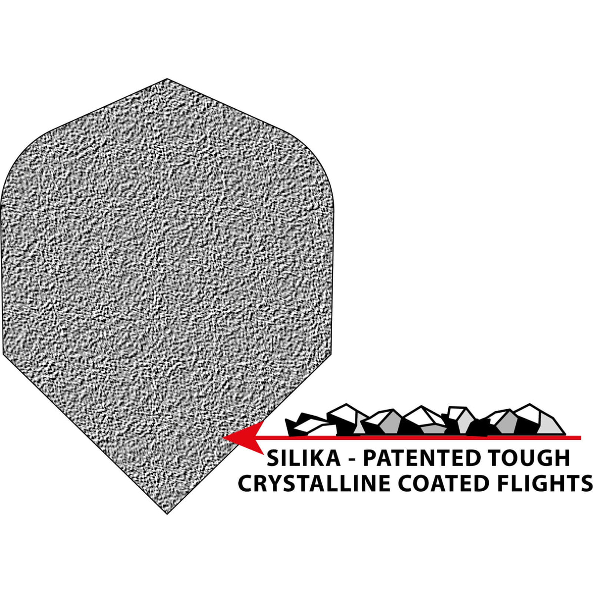 Dart Flights - Harrows - Damon Heta Silika Series 2 - Big Wing Dart Flights