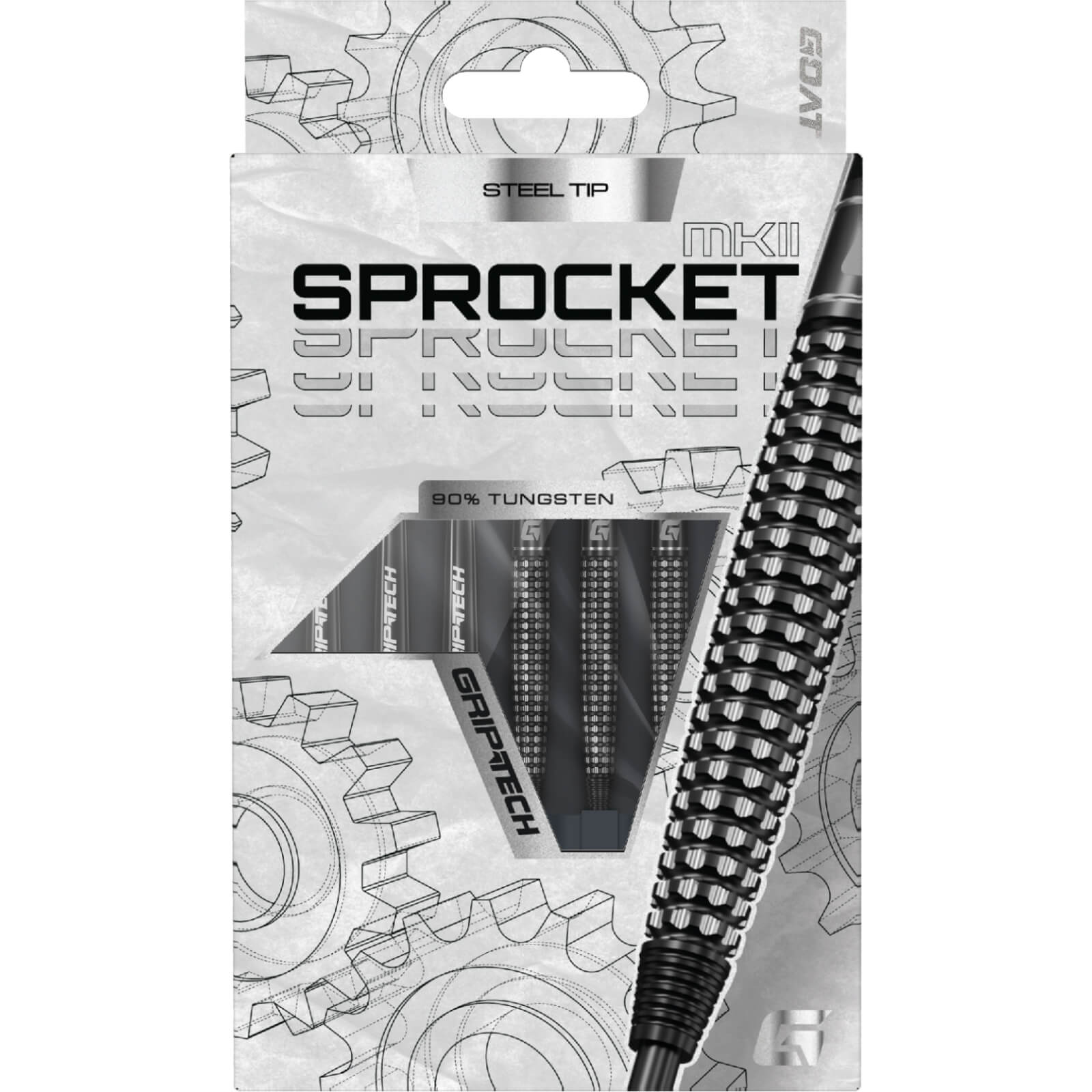 GOAT Sprocket MKII Darts | 90% Tungsten | Torpedo Steel Tip Darts