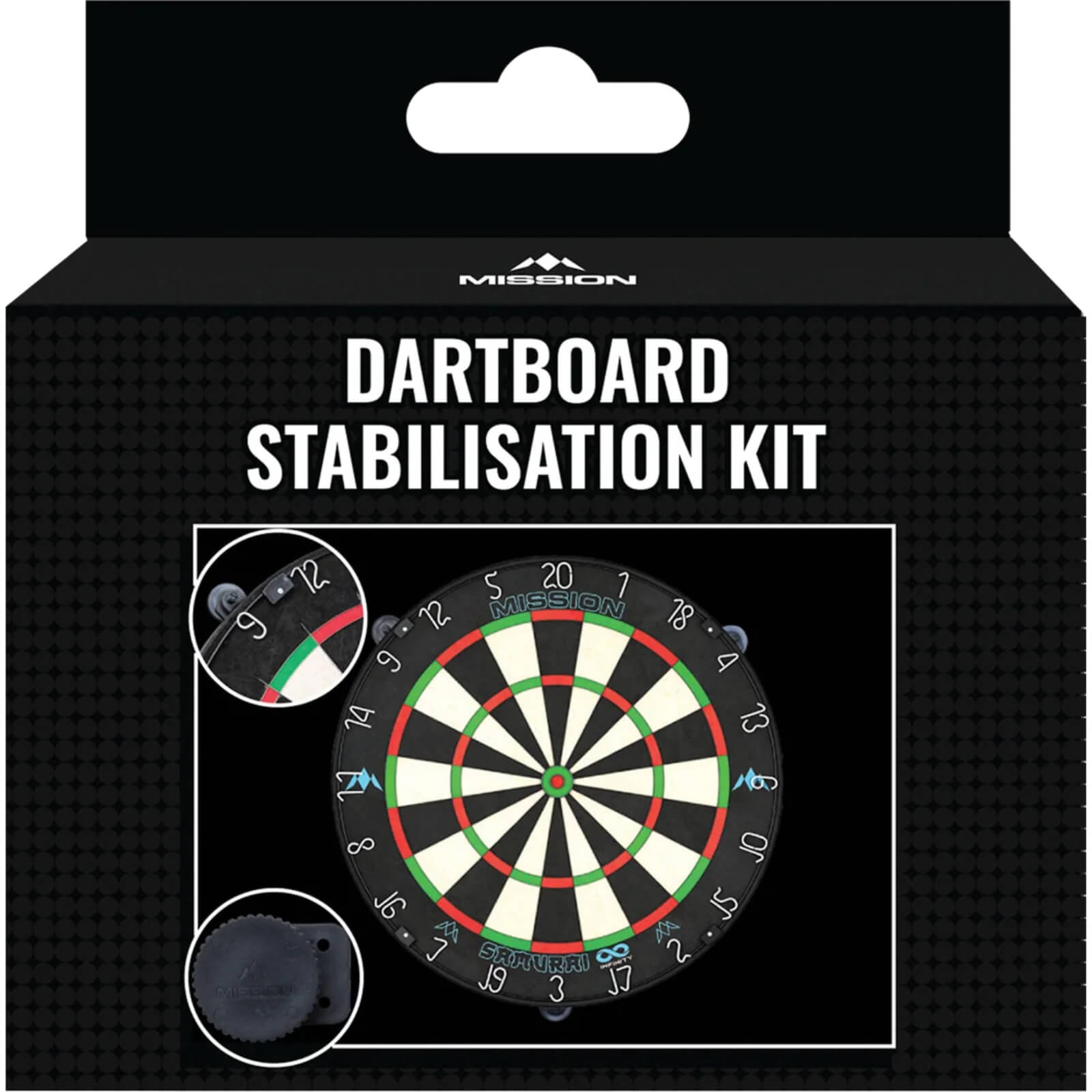 Dartboard Accessories - Mission - Dartboard Stabiliser Kit