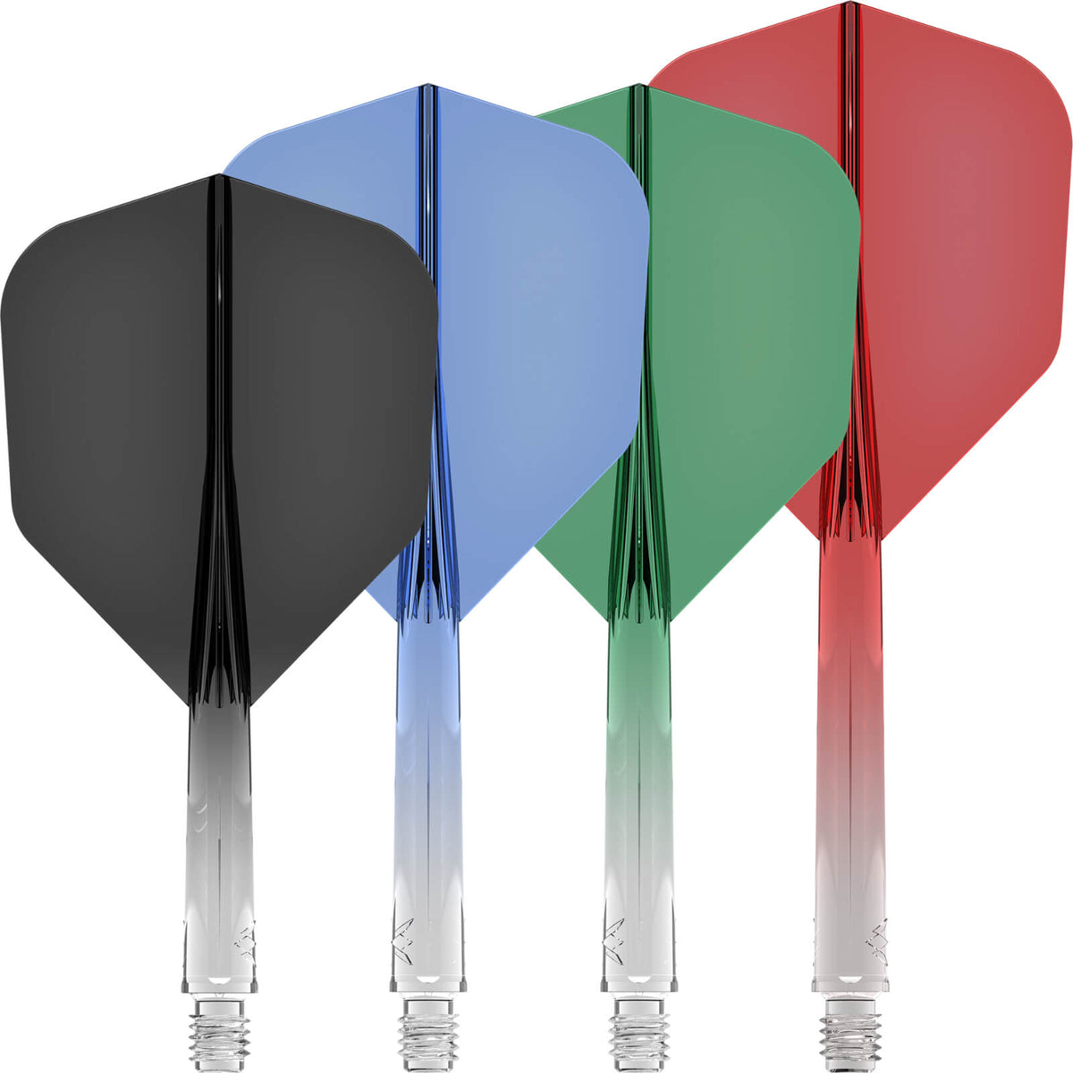 Dart Flights - Mission - Force 90 Gradient - Standard Dart Flights - Integrated Flight &amp; Shaft System