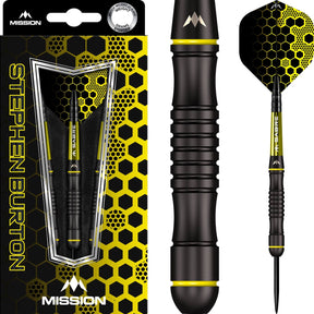 Mission - Stephen Burton Darts - 90% Tungsten - 23g 25g -