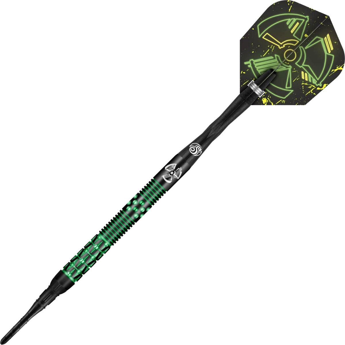 Darts - Shot - Stowe Buntz 2.0 Black Ti Darts - Soft Tip - 90% Tungsten - 21g