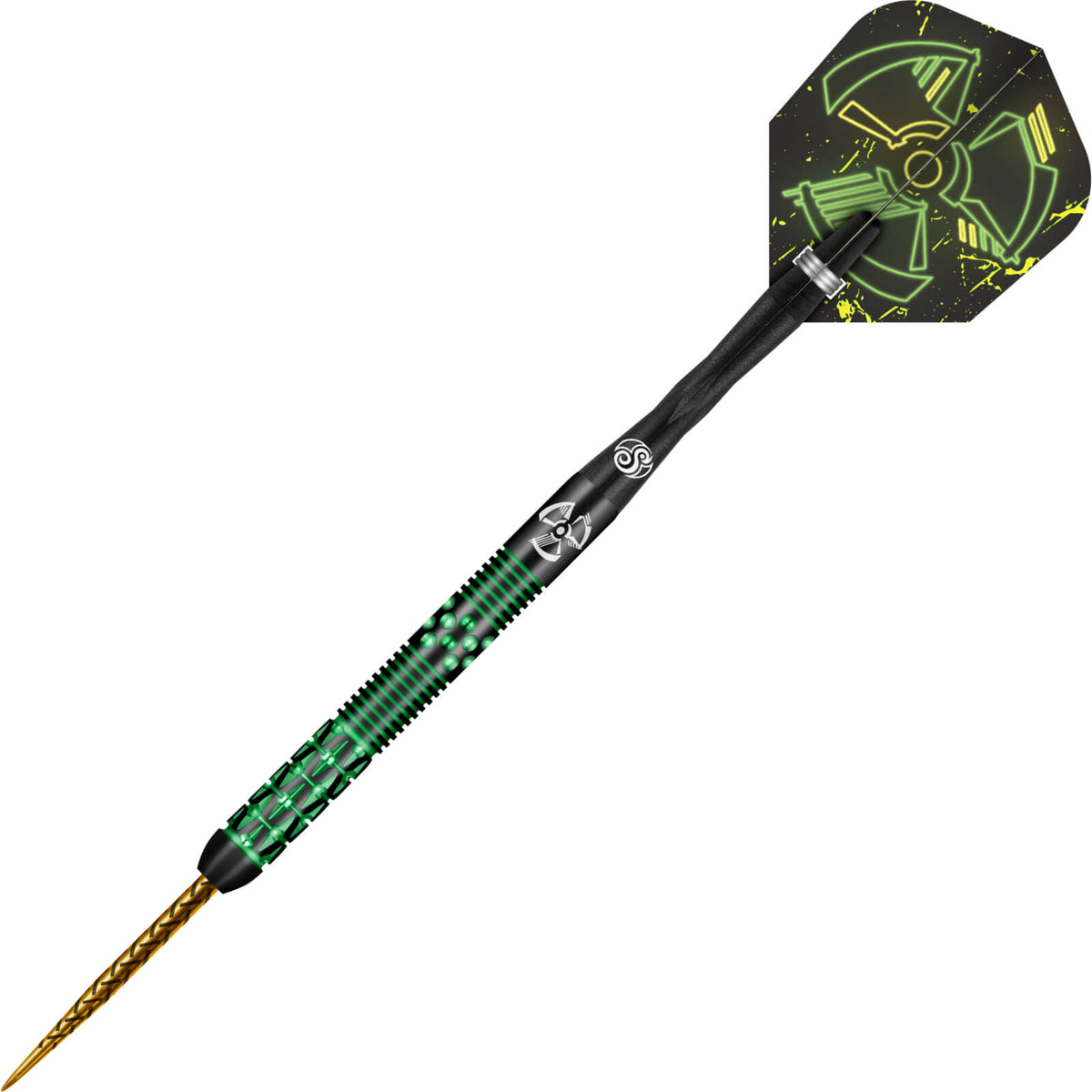 Darts - Shot - Stowe Buntz 2.0 Black Ti Darts - Steel Tip - 90% Tungsten - 23g