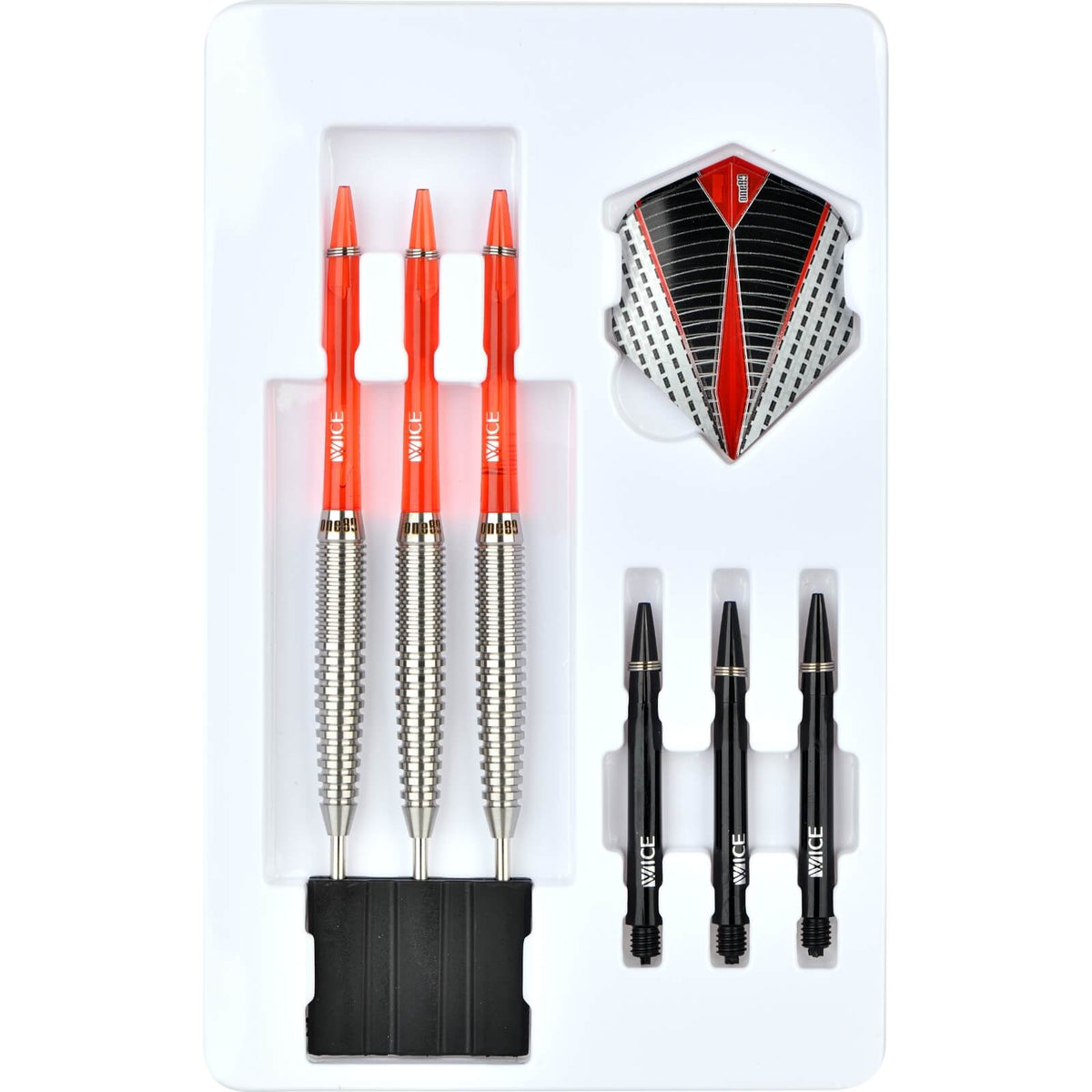 Darts - One80 - Strike 05 Darts - Steel Tip - 80% Tungsten - 22g 24g 