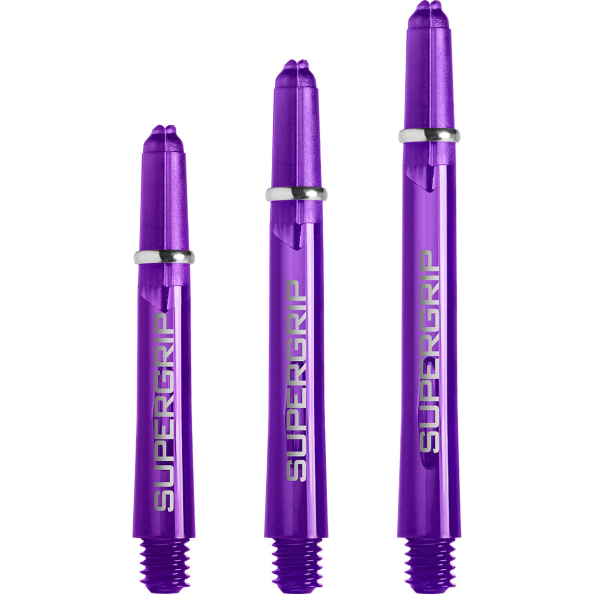 Dart Shafts - Harrows - Supergrip - Nylon Dart Shafts Short (35mm) / Purple