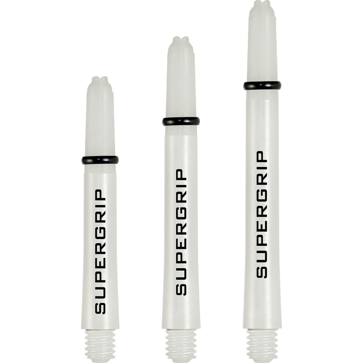 Harrows - Supergrip - Nylon Dart Shafts - Short (35mm) / White