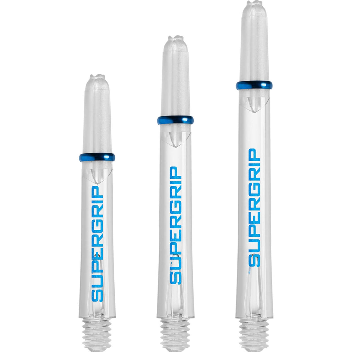 Dart Shafts - Harrows - Supergrip - Nylon Dart Shafts Short (35mm) / Clear