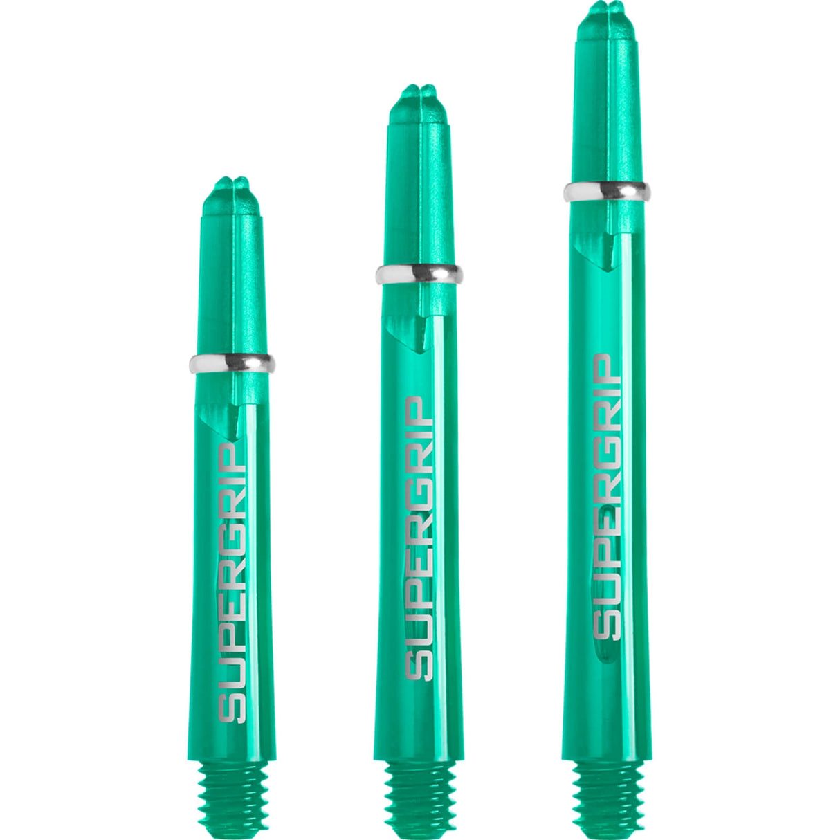 Harrows - Supergrip - Nylon Dart Shafts - Short (35mm) / Jade