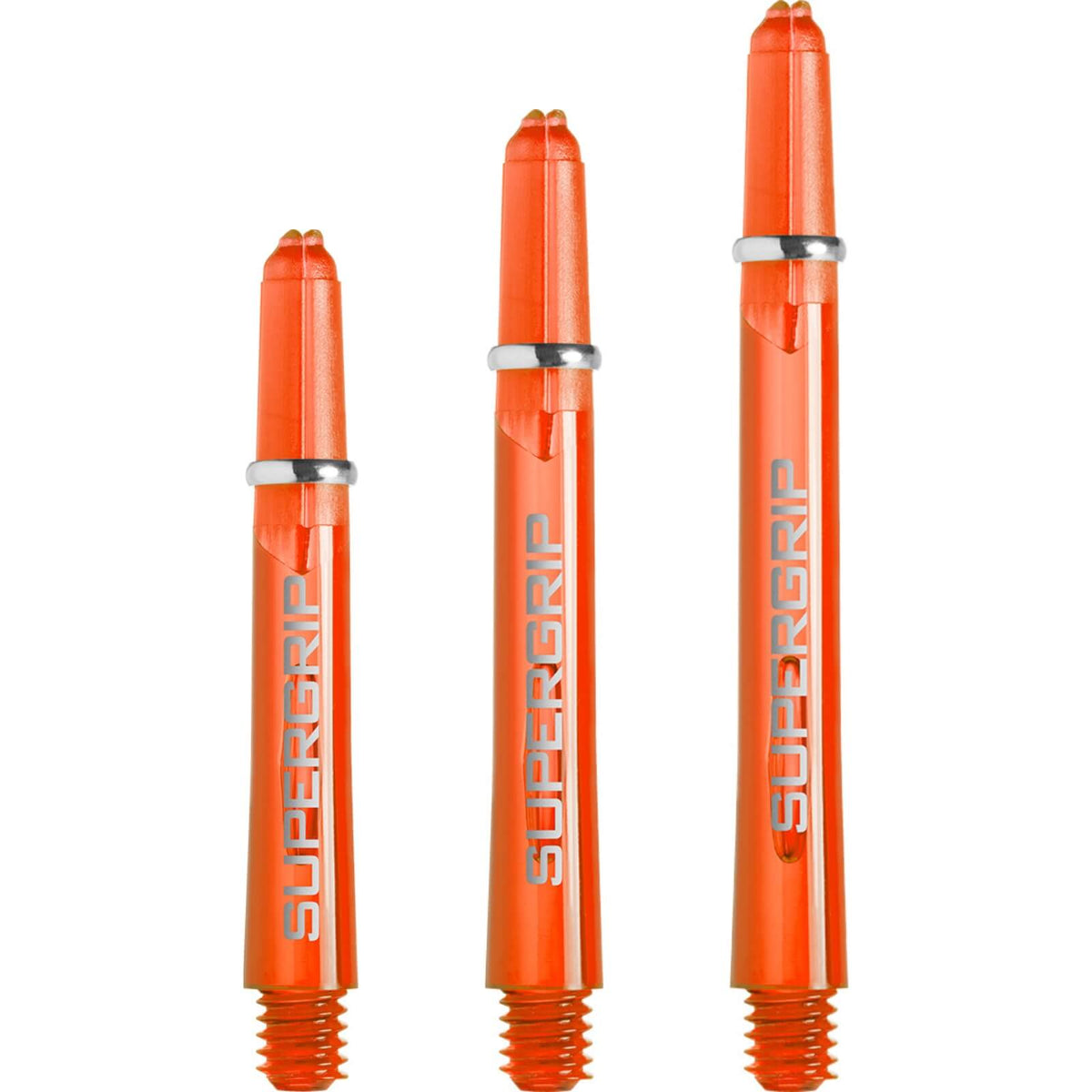 Dart Shafts - Harrows - Supergrip - Nylon Dart Shafts Short (35mm) / Orange
