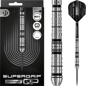 Harrows - Supergrip Tapered Darts - Quick Point - 90% Tungsten - 22g 23g 24g 26g 28g 30g -