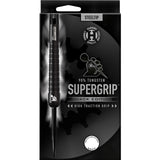 Harrows - Supergrip Black Edition Darts - 90% Tungsten - 21g 22g 23g 24g 25g 26g 28g 30g -