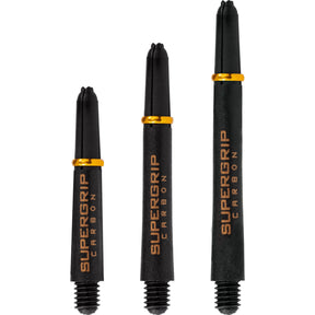 Harrows - Supergrip - Carbon Dart Shafts - Short (35mm) / Gold
