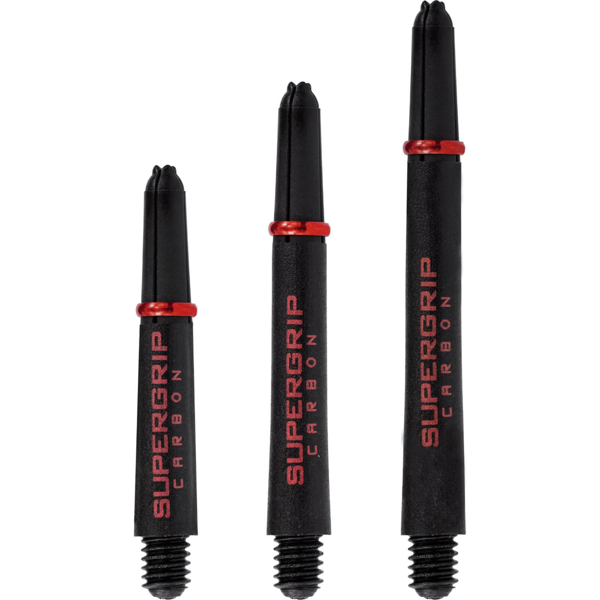 Harrows - Supergrip - Carbon Dart Shafts - Short (35mm) / Red
