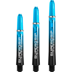 Harrows - Supergrip Fusion - Nylon Dart Shafts - Short (35mm) / Aqua
