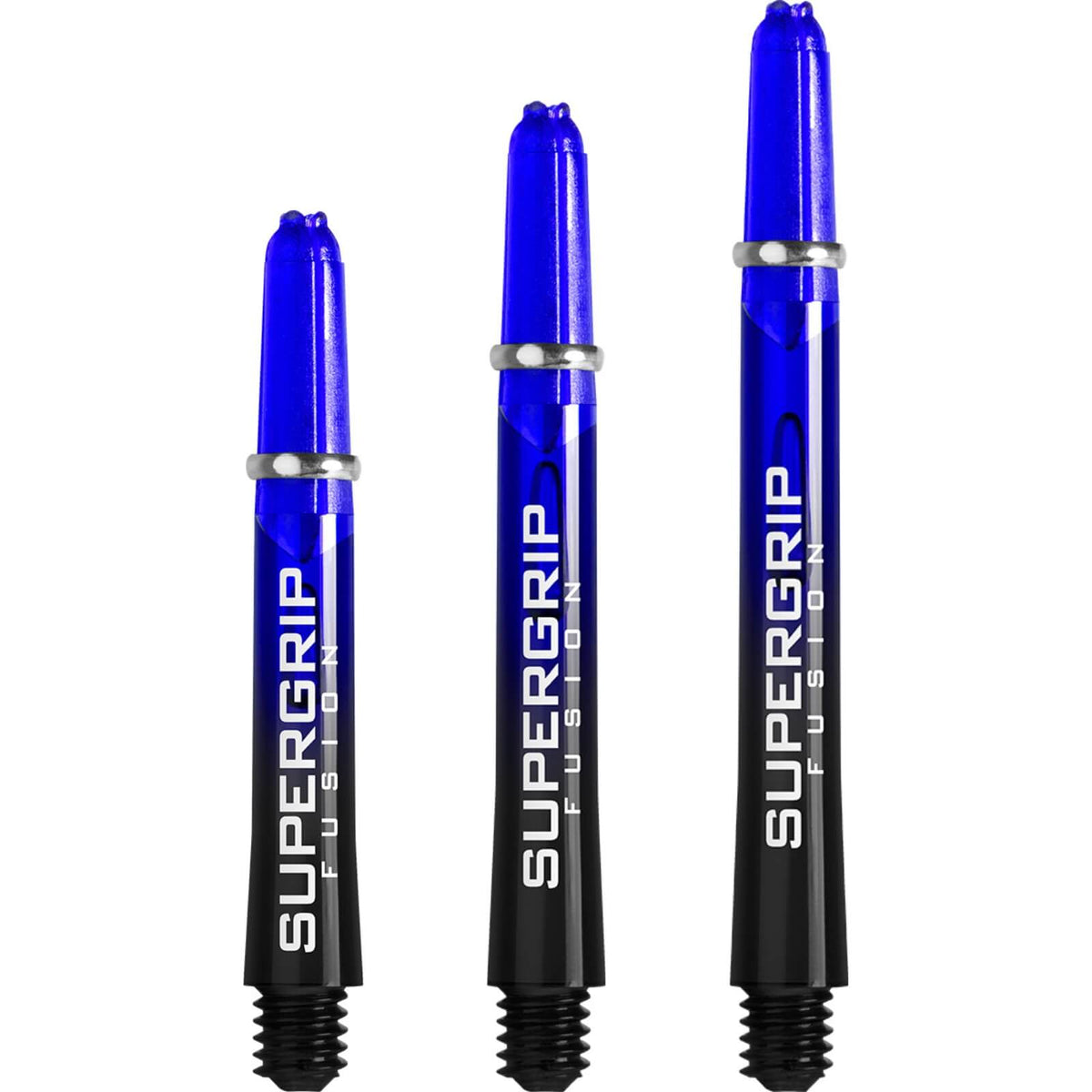 Dart Shafts - Harrows - Supergrip Fusion - Nylon Dart Shafts Short (35mm) / Blue
