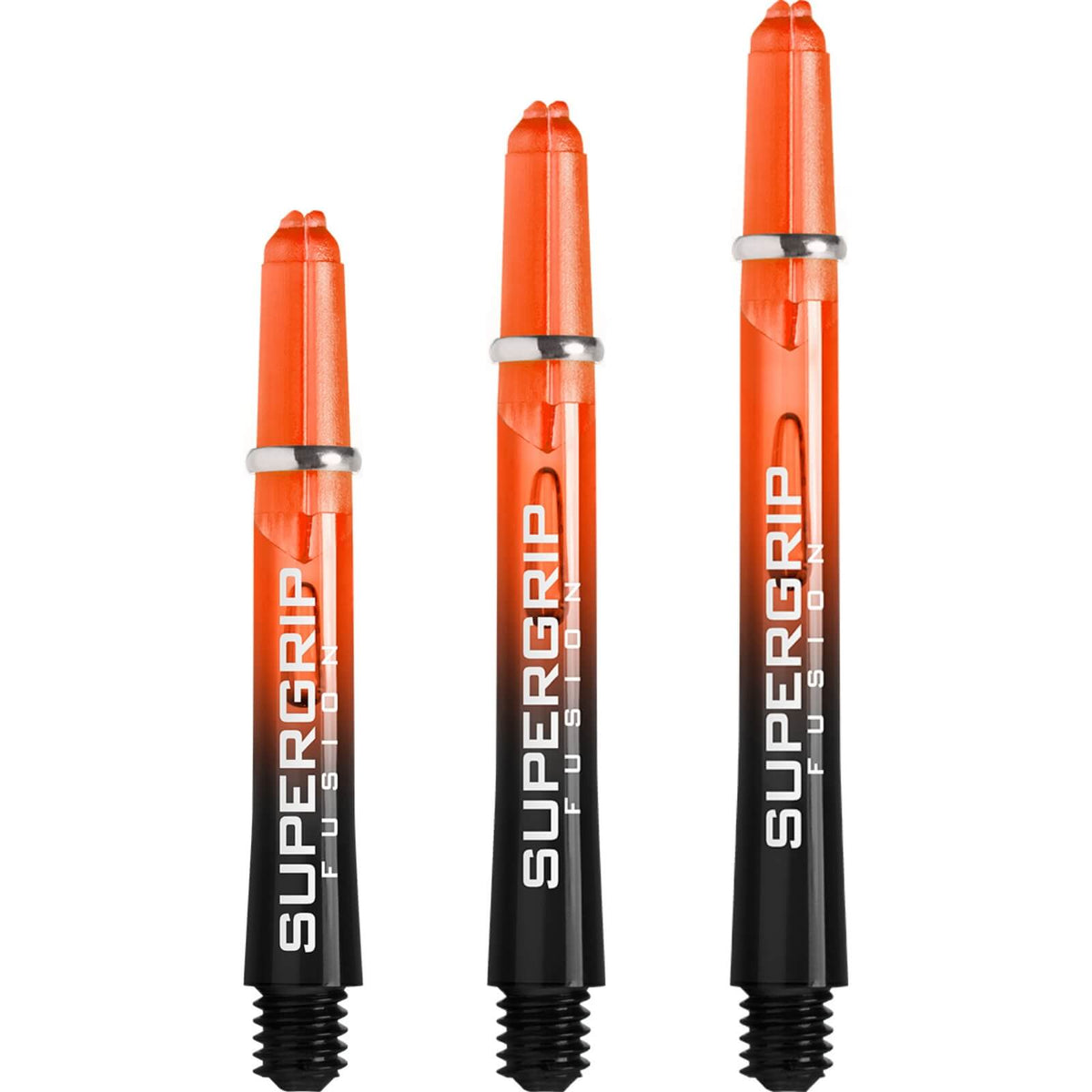 Dart Shafts - Harrows - Supergrip Fusion - Nylon Dart Shafts Short (35mm) / Orange
