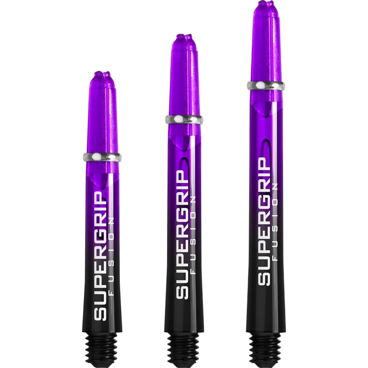 Dart Shafts - Harrows - Supergrip Fusion - Nylon Dart Shafts Short (35mm) / Purple