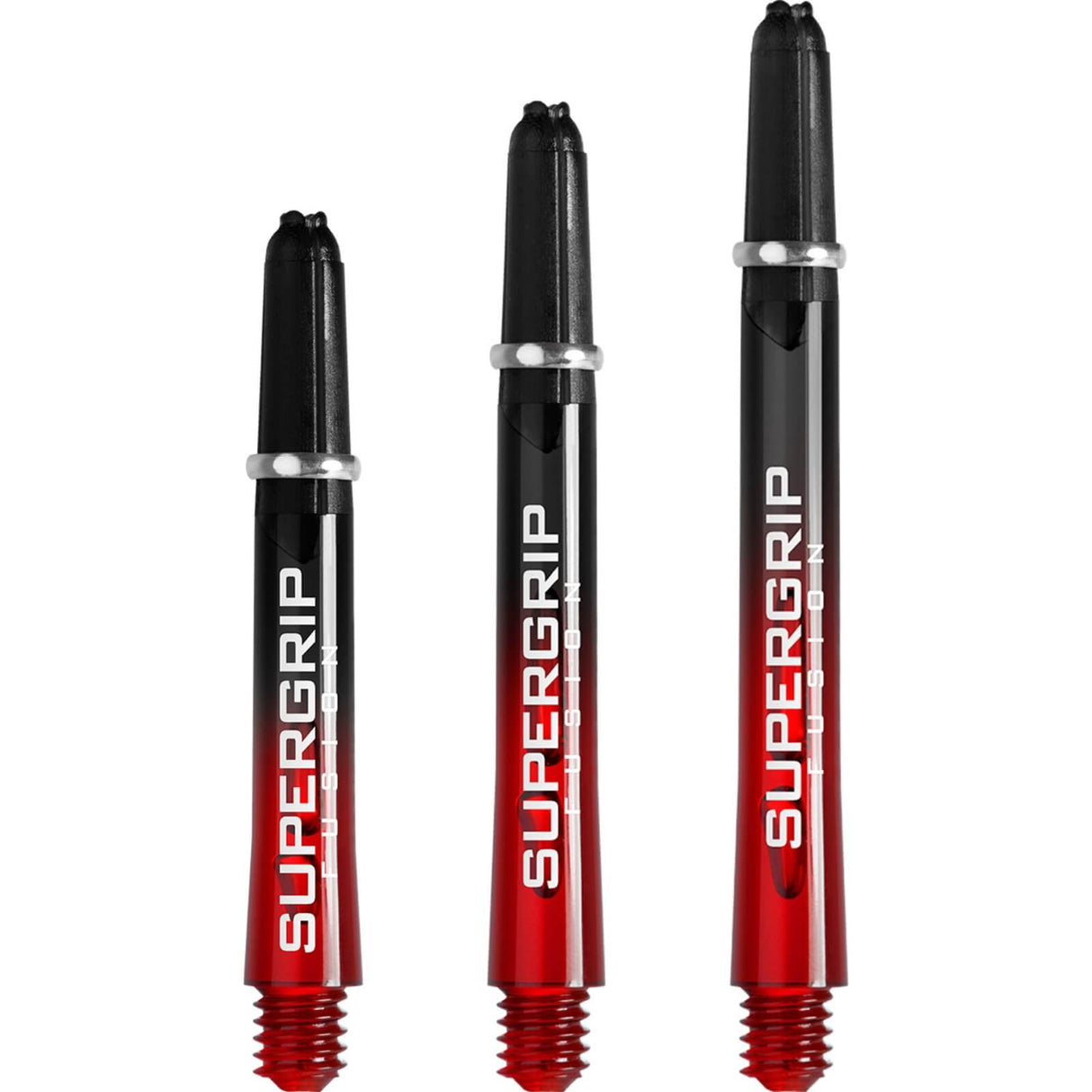Harrows - Supergrip Fusion-X - Nylon Dart Shafts - Short (35mm) / Red