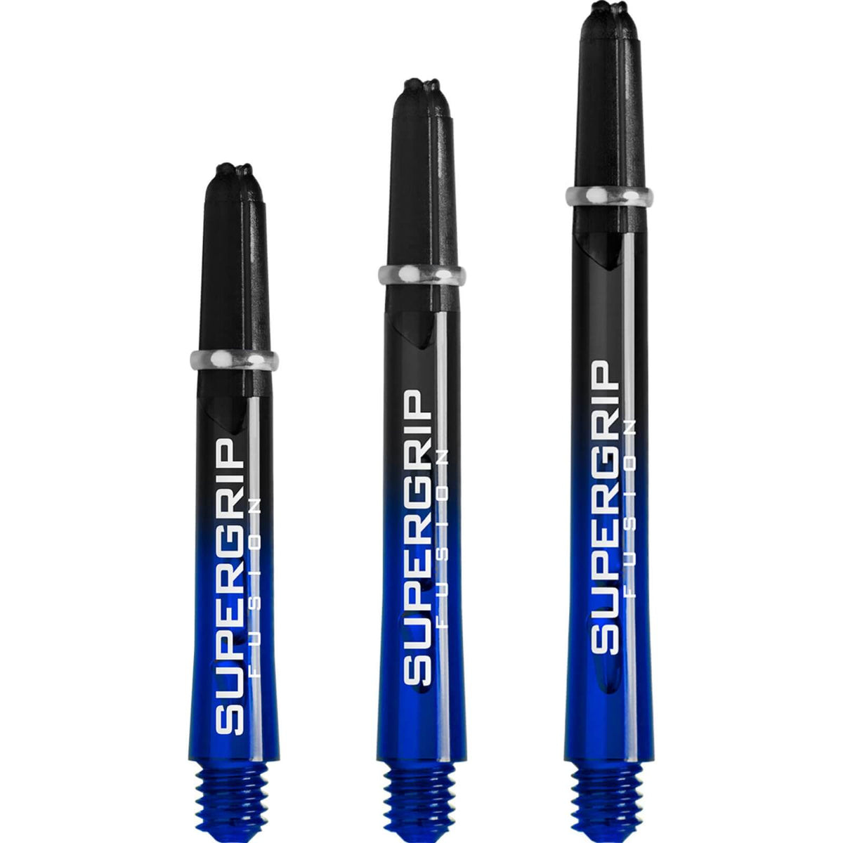 Dart Shafts - Harrows - Supergrip Fusion-X - Nylon Dart Shafts Short (35mm) / Blue