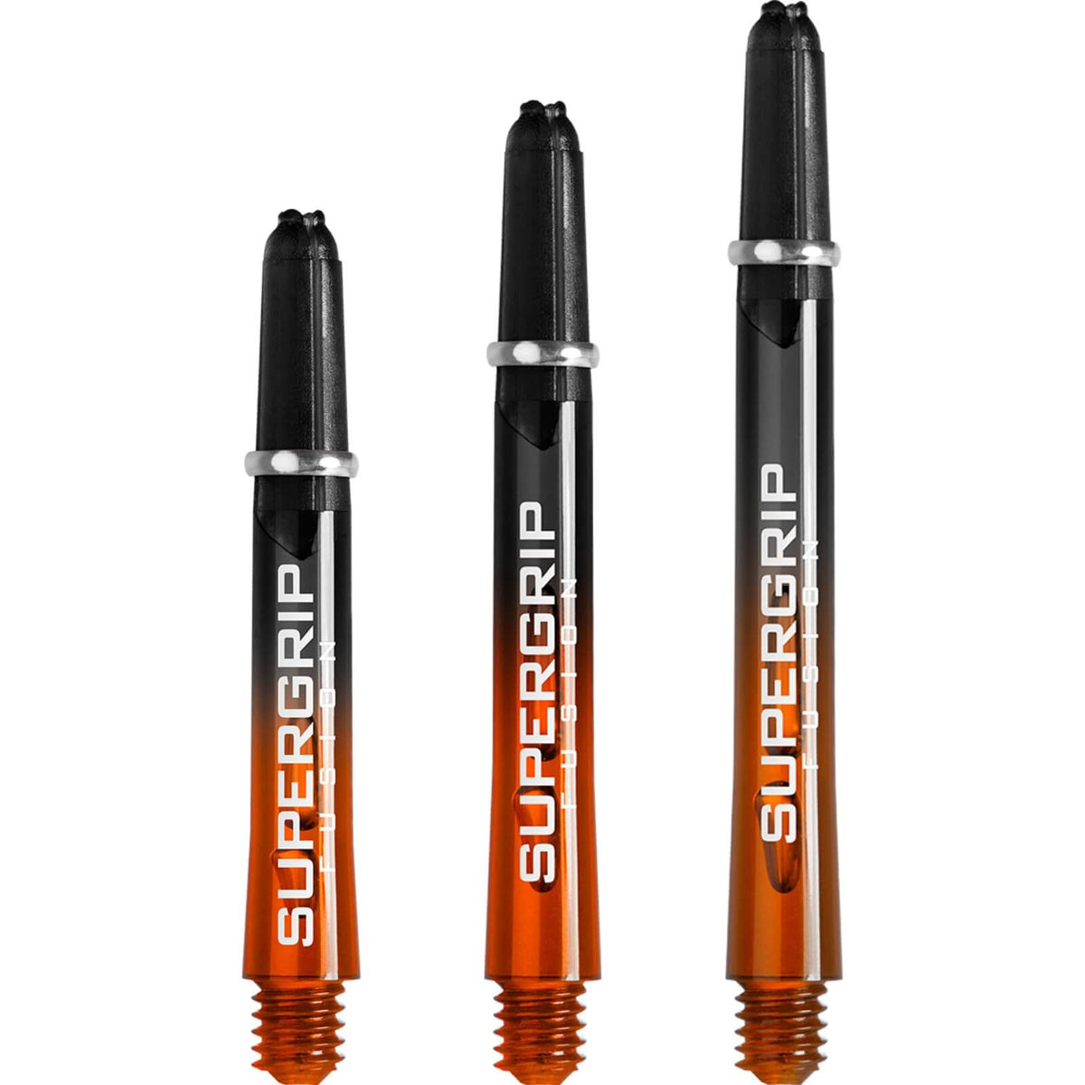 Dart Shafts - Harrows - Supergrip Fusion-X - Nylon Dart Shafts Short (35mm) / Orange