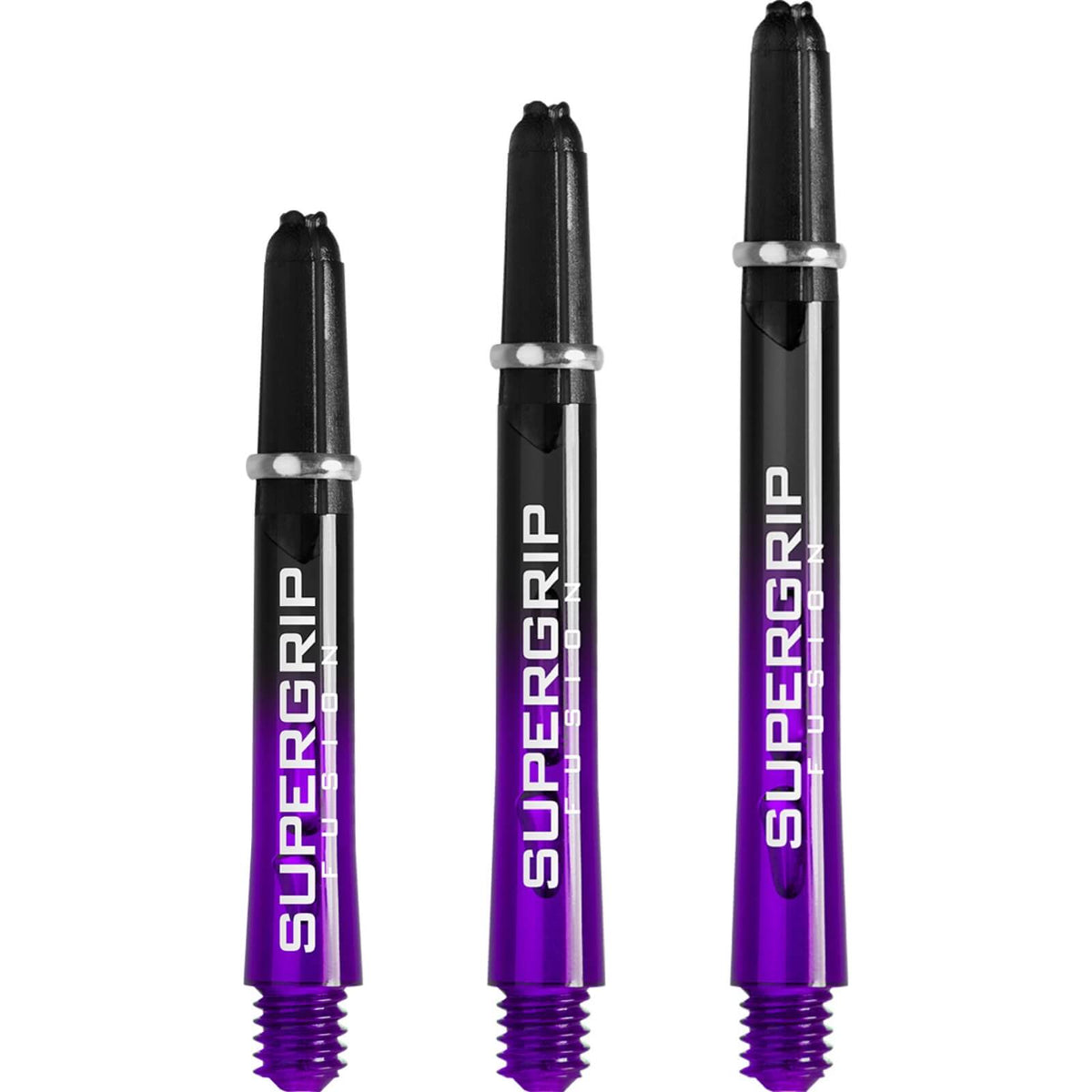Dart Shafts - Harrows - Supergrip Fusion-X - Nylon Dart Shafts Short (35mm) / Purple