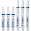 Harrows - Supergrip Spin Nylon Dart Shafts - Short (35mm) / Clear