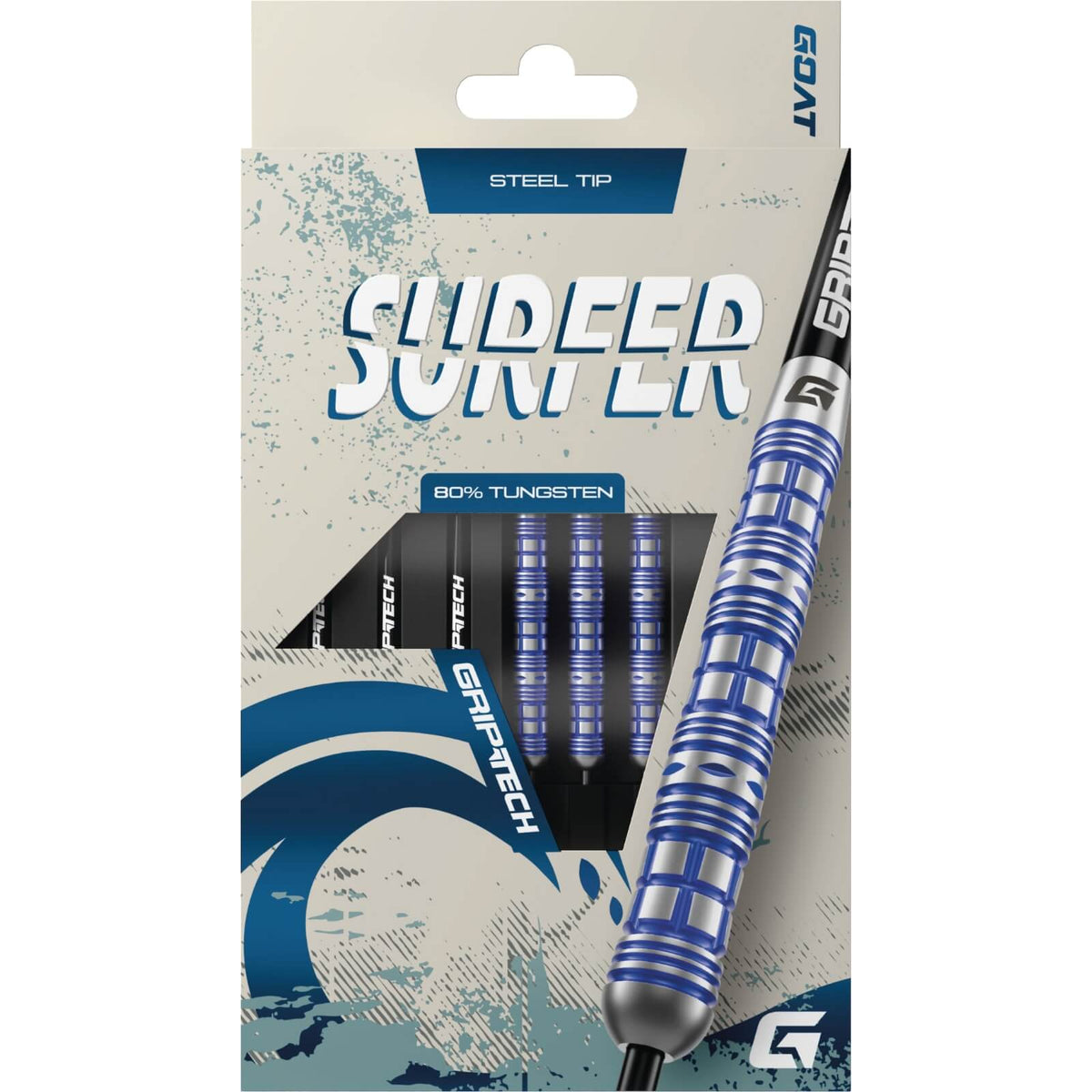 Darts - GOAT - Surfer Darts - Steel Tip - 80% Tungsten - 20g 22g